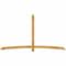 Ekena Millwork Bellingham Rough Sawn Timber Gable Bracket, Western Red Cedar, 108"W x 58"H x 2"D x 4"F, 13/12 Pitch GBW108X58X0204BEL00RWR - alternate 1